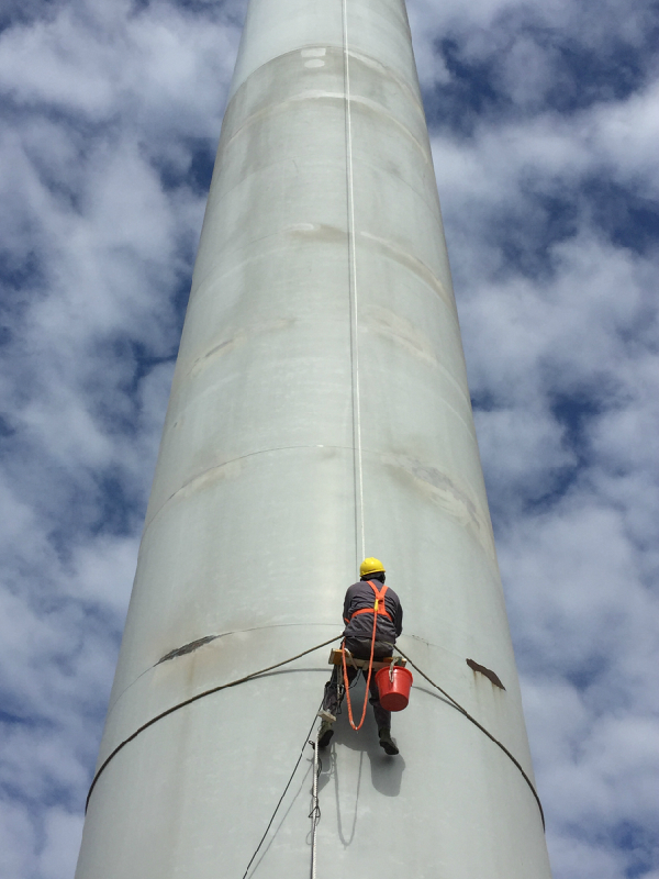 風(fēng)電塔筒除銹防腐 風(fēng)電塔筒除銹防腐